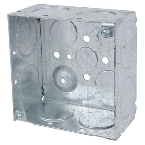 4 square metal box electeical|4 square deep electrical box.